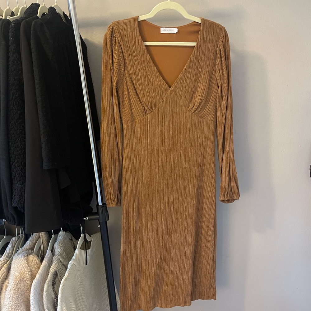 Brown dress
